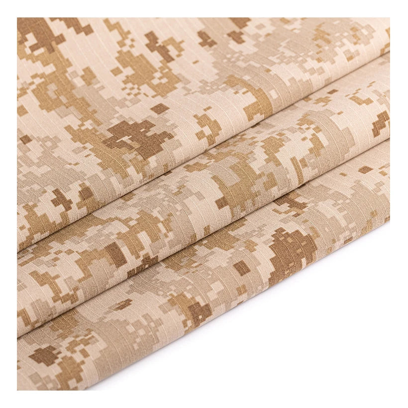 RTS 50Nylon 50Cotton AOR1 WR Uniform Tactical Gears Anti Tearing Camouflage NYCO Ripstop IRR Fabric