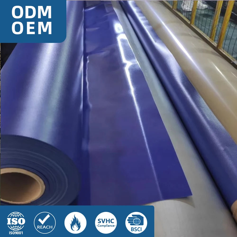 Tarpaulin Manufacturing 1000*1000D Tent Material PVC Tarpaulin