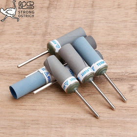 Strong Ostrich Sandpaper Stick Drum Sanding Rod Bar Handle 2.35mm Diameter Mirror Polishing Coarse Fine Grinding Jewelry Tool