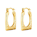 Wholesale Price Hollow Tube Round C-Shaped Ear Clip Jewelry Stainless Steel Thick Ear Cuff Earrings for Women
