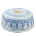 Islamic Muslim Caps for Men Prayer Kufi Skull Caps Embroidery Arabian Islam Jewish Caps