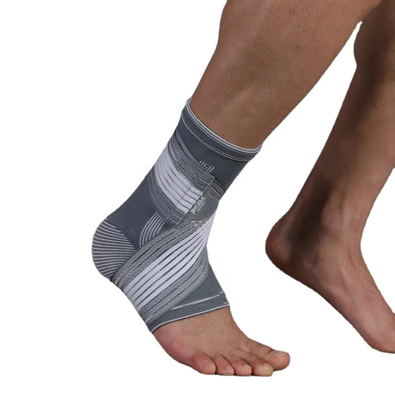 JINGBA Dropshipping Great for Running Soccer Volleyball Sports Ankle Sleeve Relive Sprains Tendon Compression Ankle Brace