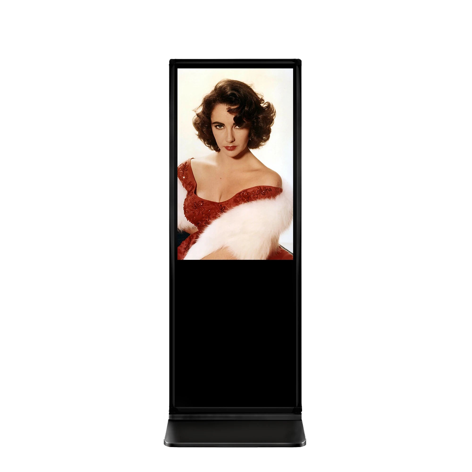 43 55 Inch Free-standing Indoor LCD Digital Signage Kiosk Touch Screen Restaurant Advertising Display OEM for Subway Use SDK