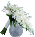 Morili Water Droplet Type Horseshoe Lily Bride Holding Flower Dedicated to Photography Studio Bridal Bouquet MB11