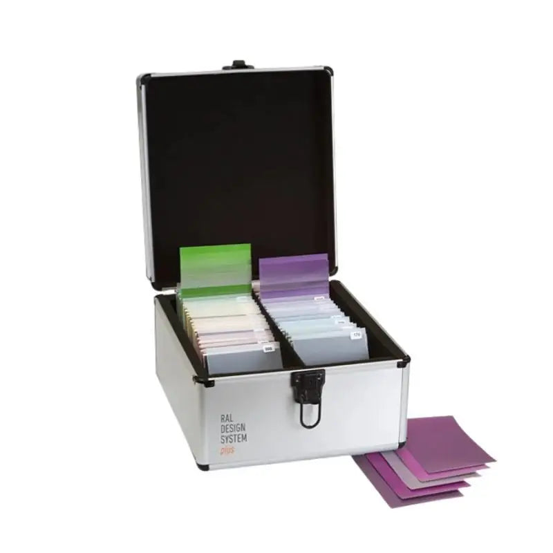 Color Card Starter Edition RAL D6 Box Mit 1.825 Einzelb ge