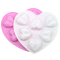 Heart Shaped Silicone Cake Molds for Baking Pan and Mousse Mold Valentine Handmade Gift Cake Tools