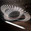 Professional Customization 0.5M 1M Rgb Led Tube Club Lights Nightclub Decoration 360 Led Tube Light Dj Both Lighting
