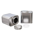 Custom Logo RTS Food-Grade Metal Cans Multi-Size Tinplate Cans for Coffee Beans Tea Olive Oil Vegetables with Air Valve