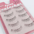 Abestyou Own Brand 3d 5 Pairs Transparent Band Wispy Mink Eyelashes Box Packaging Natural Silk Eyelash Supplies Beauty Tools