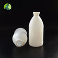 High Quality Sterile Medical Strain Empty Bottle 250ml White Plastic Vaccine Bottle PE Veterinary Medicine Bottle