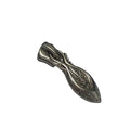 Heavy-Duty 8# Metal Puller Home Textiles Bag Zipper Sliders Silk Screen Printed Plastic Jacket Shoes Zinc Alloy Invisible Silver