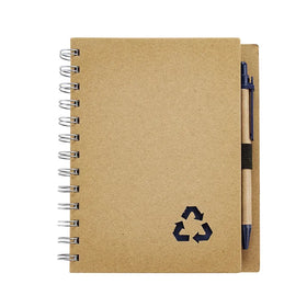 Wholesale Customised B6 Size Luxure Business Style Kraft Paper Spiral Student Notebook Planner Fashionable Stylish for Students