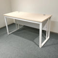 School Teacher Office Desk White Metal Office Desk Foot Jupiter Office Furniture