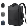 Factory Wholesale Men Business Travel Waterproof Computer Bag Custom Logo College Students 15.6 Inch School Laptop Backpack USB