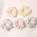 Colorful Korean Style Sweet and Cute Fruit Chiffon Headband Girl Tie Ponytail Scrunchies Hair Ties