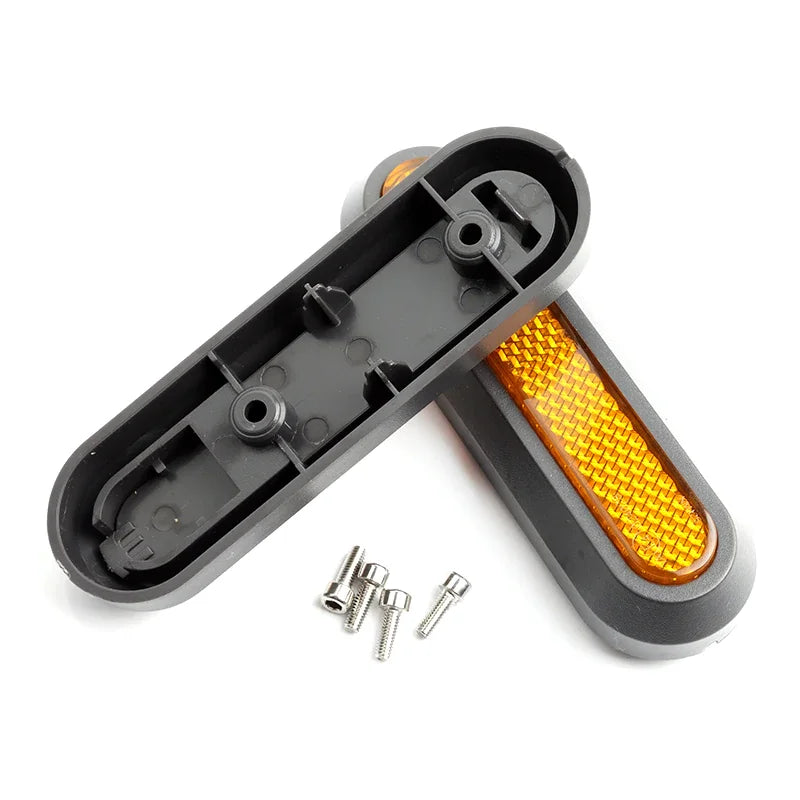 New Image Safety Reflective Wheel Cover Shell for Mijia M365 Electric Scooter Pro 2/1s/M365 Front & Rear Parts for Kick Scooters