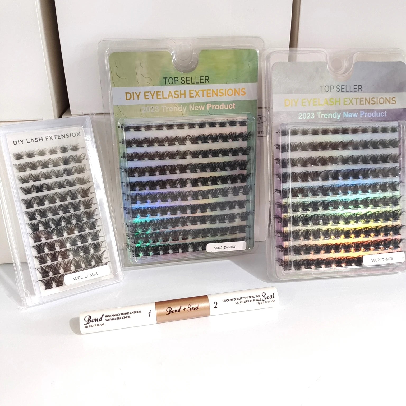 Professional DIY  Mink Korean PBT Fiber Eyelash Extension Kit Premium Material for Enhanced Look