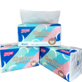 Toilet Wet Tissue Flushable Moist Towelette Wood Pulp Paper