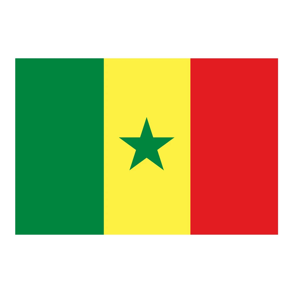 Wholesale Ready to Ship National 3x5ft the Republican of Senegal Country Flag
