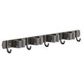 Multi-Purpose Wall-Mounted Stainless Steel Mop Rack Punching Bathroom Broom Storage Clip Metal Material Manufacturer Wholesale