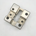 Custom 6061 Aluminum CNC Milling Putter Head 32mm Knob Stainless Steel Broaching Wire EDM Machining Rapid Prototyping Machining