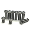 Tungsten Carbide 3D Printing Nozzle 0.4/0.5/0.6mm V6/Volcano Fountain Cemented Carbide OEM Supported