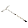 Stainless Steel Durable Soil Sampling Probe 20-Inch T-Style Handle for Plant Care Gardens Lawns Farms Golf Courses