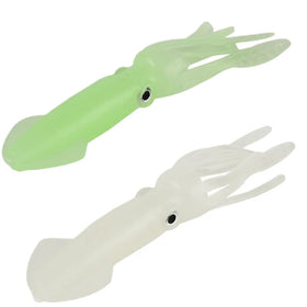 SNEDA 10cm 8g Cheapest Colorful Optical Maser Squid Bait Luminous Trolling Lure Simulation Octopus Bait Fishing Soft Squid
