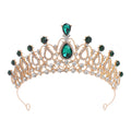 New Design Princess Rhinestone Crystal Wedding Bridal Crown Tiara Girl Princess Hair Accessories