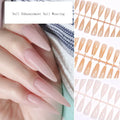 Ultra-Thin Transparent Nail Tips 240 Pieces Box Seamless Finish Artificial Gel Material Wearable Nail Patches for Fingers Full