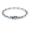 GOLDIX JEWELRY Silver 18K Gold Plating Stainless Steel Chains Buckle Clasp Bracelet Bangle Jewelry Bijoux En Acier Inoxydable