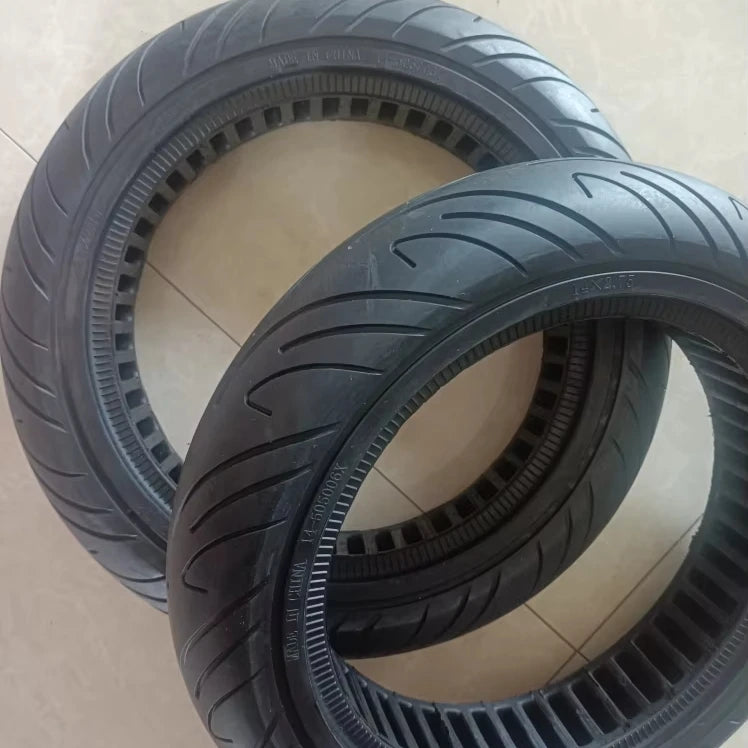 Eco-Friendly Solid Rubber Tire for Electric Scooters  Durable & Maintenance-Free Urban Commute Tire 14x2.75"
