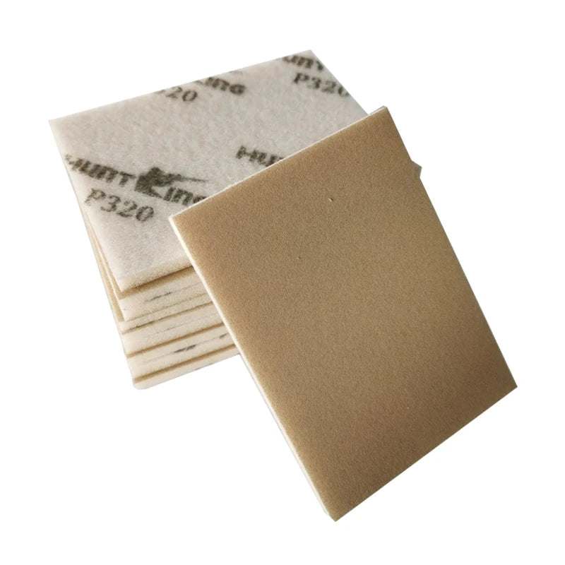 Hunting 60pc Dry Polishing Abrasive Pad Plastic Molding Sanding Paper Sponge for Car Painting Used for Wet Dry Sanding Wet Dry