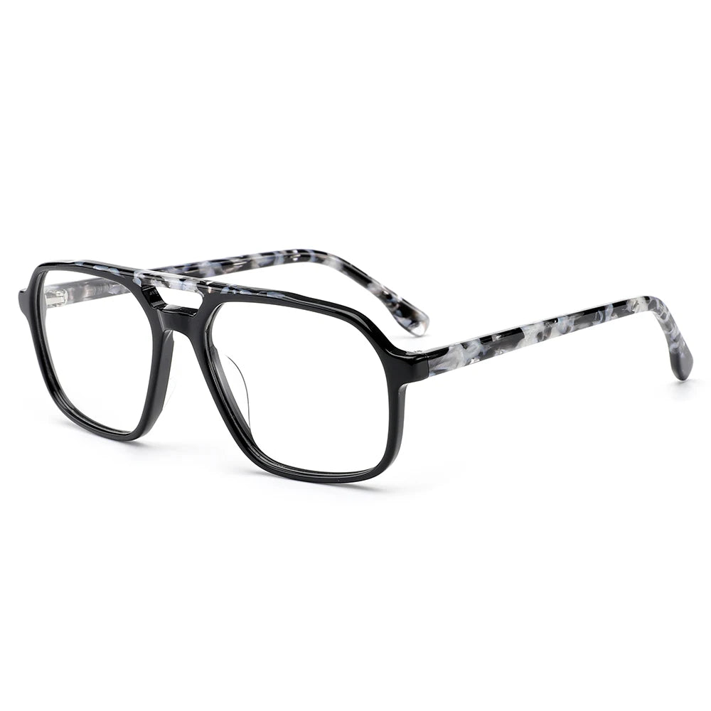 MB-1257 Wenzhou Wholesale New Stylish Fashionable Prescription Acetate Frames Eye Glasses