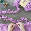 Wholesale Finger Loop Yarn Chenille Yarn Velvet Yarn Crochet for Hand Knitting