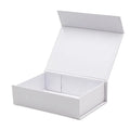Customized Book Shaped Packaging Magnetic Cardboard Rigid Folding Gift Boxes with Lid Closure for Clothing