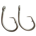 Wholesale Olecranon Shape Tuna Circle Fishing Hook With Barbed High Carbon Steel Hook Big Game Saltwater Hooks