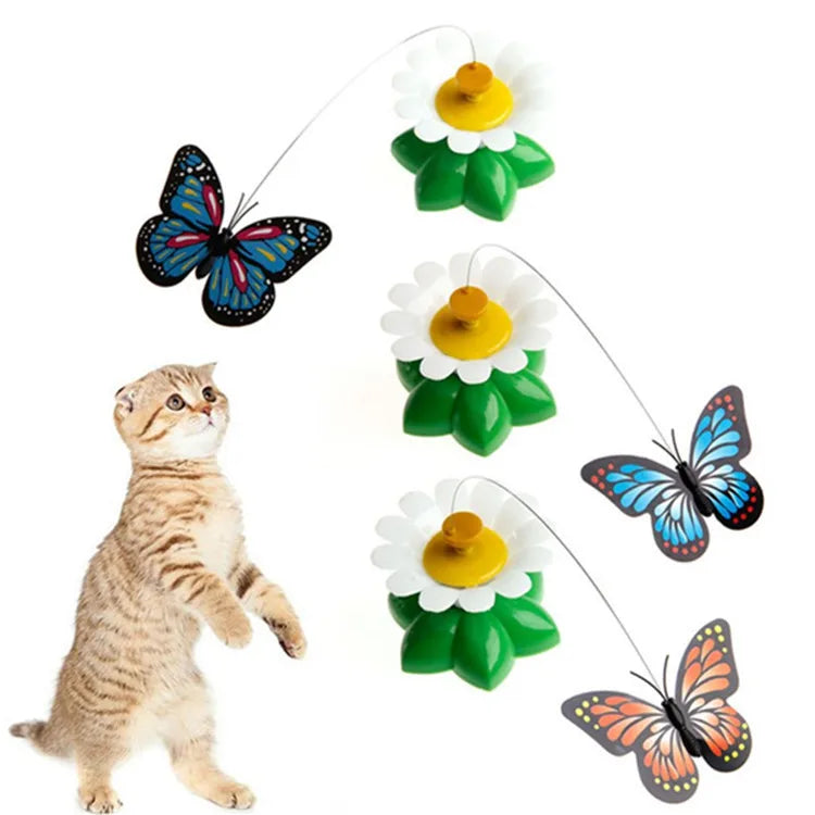 Electric birdie electric butterfly Will fly Interactive  toyssmart cat toy