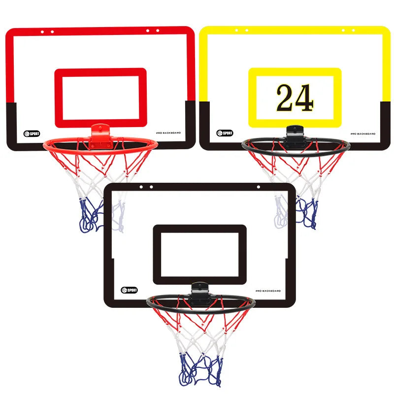 Children Hanging Basketball Hoop Indoor Door Wall Mounted Kids Mini Basket Ball Board Toy Set with Pump 1