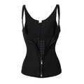 Custom Label Clip Zip Binder Fitness Body Shaper Breathable s Reductor Crop Top with Tummy Control Corset Waist Trainer