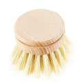 Sisal Fiber Cleaning Brush Lowest Price  Eco Friendly Wood Bamboo Dish Brush Kitchen Replaceable Price Kitchen Cleaning Tool
