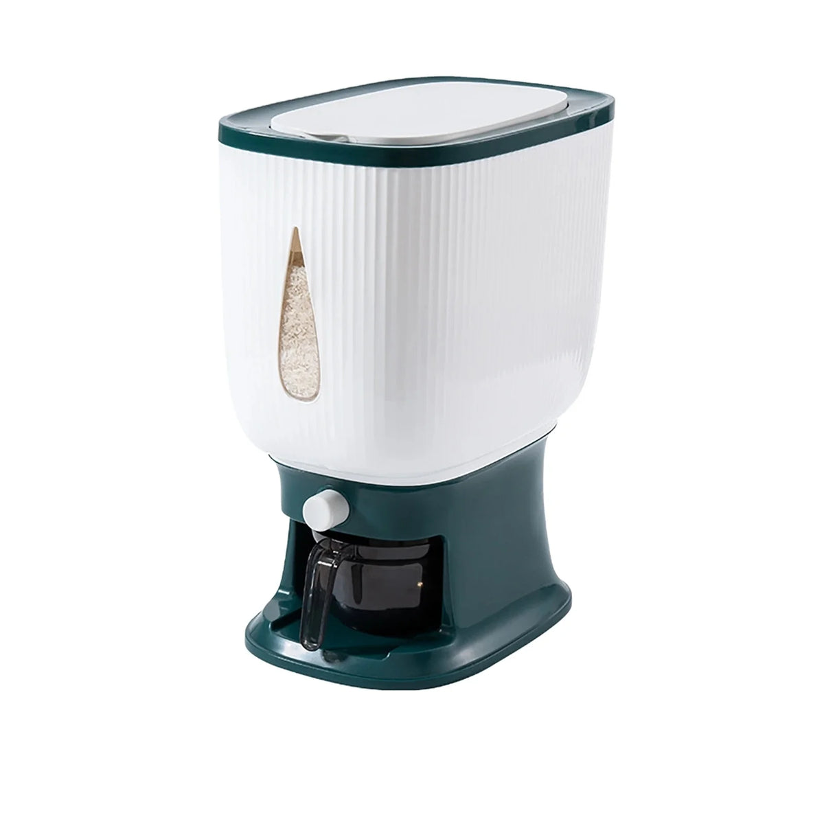 10KG Kitchen Rice Bucket sealed Rice Box Household Insect-proof Moisture-proof Grain Container Grain Storage Box