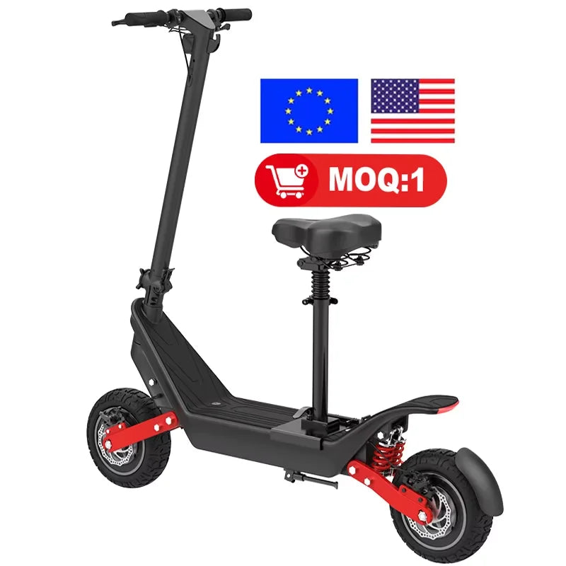 NEW X10 Acceleration Dual Motor Foldable Electric Scooter with 11-inch off Road Wide Tire Electric Skateboard Adults 100km