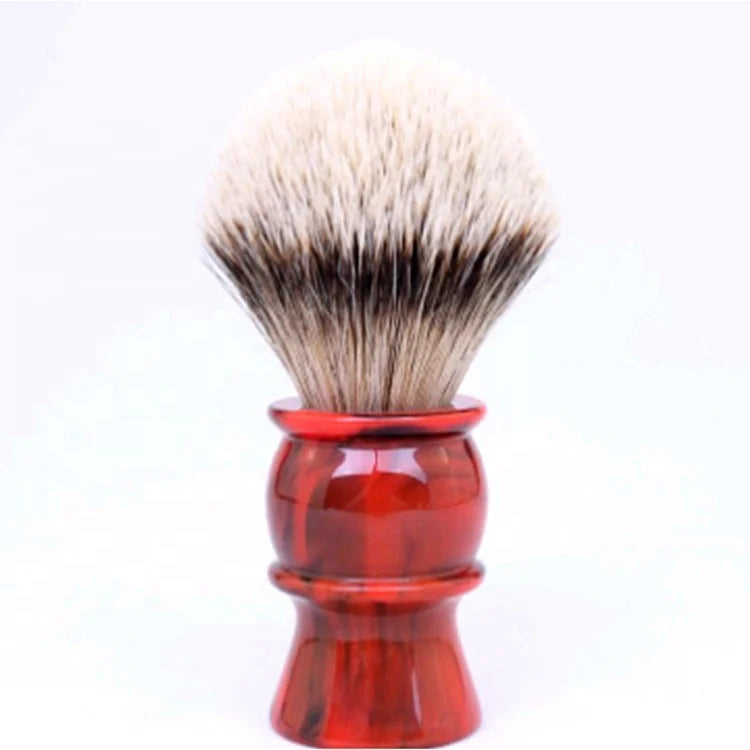 Resin Handle Men Wet Shaving Shave Brushes Pure Badger Hair Shaving Brush FYD Best Badger Hair Shaving Brush Wood Bowl Bristle