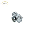 Customizable 15mm Transparent Square Perfume Bottle Cap Creative Surlyn Plastic Surlyn for Sustainable Fragrances