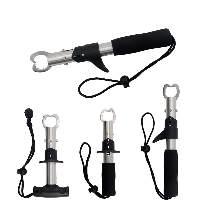 Stainless Steel Fishing Accessories for Fish Control Fishing Lip Grips Portable Fish Lip Gripper Suitable for Outdoor Fishing