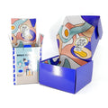 Luxury Magic Club Themed Subscription Box Magic Club Branded Carton Box Gift Black Box Packaging Recycled Mailing Boxes
