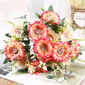 Wholesale Artificial Gerbera  Flower  Bundle for Garden Landscaping Decorative Flowers