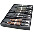 OEM Men's Boxed Suspenders Formal Suspenders Extra Large Size Business Casual 4 Clips Suspenders