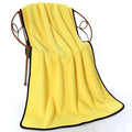 Customizable Logo Eco-Friendly Thickened Coral Velvet Pet Bath Towel Quick-Drying Cotton Absorbent Grooming Towel for Dogs